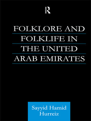 cover image of Folklore and Folklife in the United Arab Emirates
